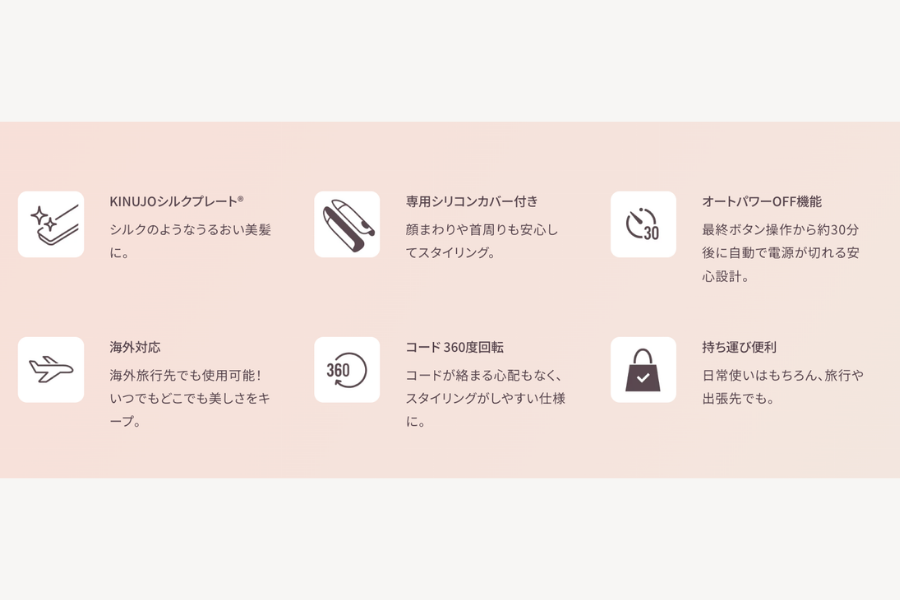KINUJO 2WAY IRON 2ウエイアイロン