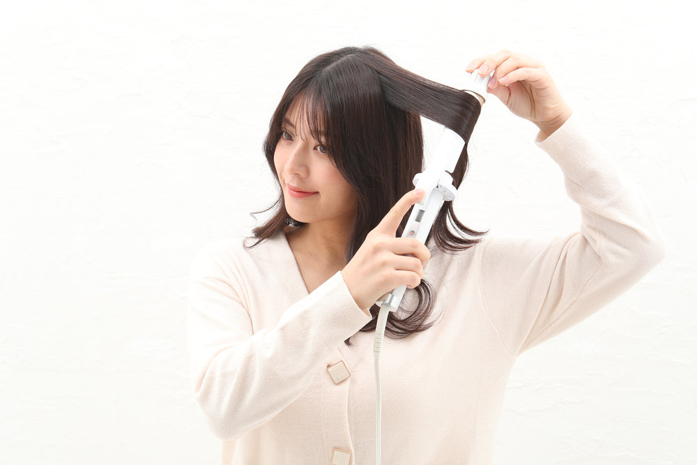 シルクプレート®でダメージレスな仕上がりに