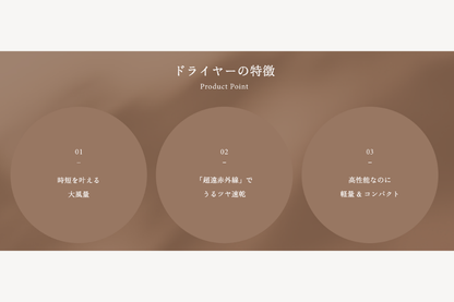 KINUJOへアドライヤー