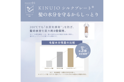 絹女~KINUJO~ カールアイロン