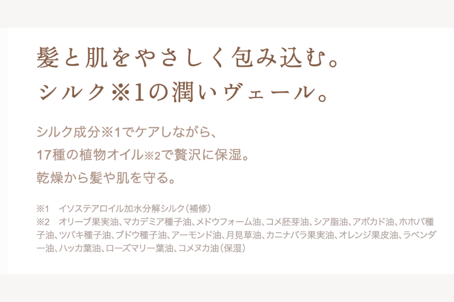 KINUJO Silk drop multi (シルクドロップマルチ)60ml